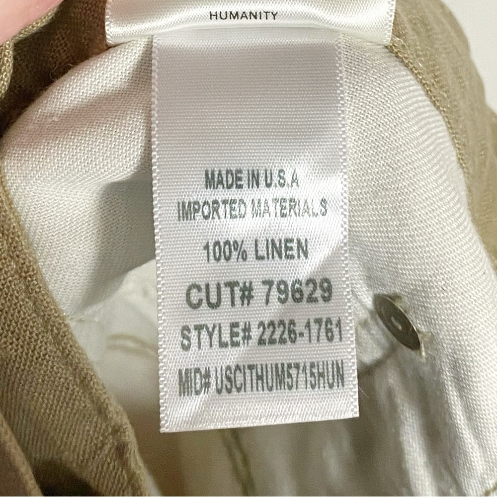 Citizens of Humanity Brynn Drawstring Linen Shorts - Picture 7 of 7